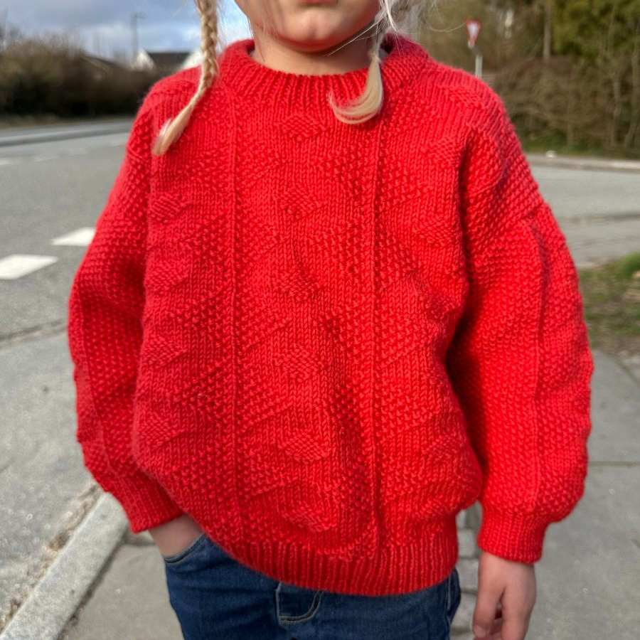Esther Sweater Junior - Strikkekit