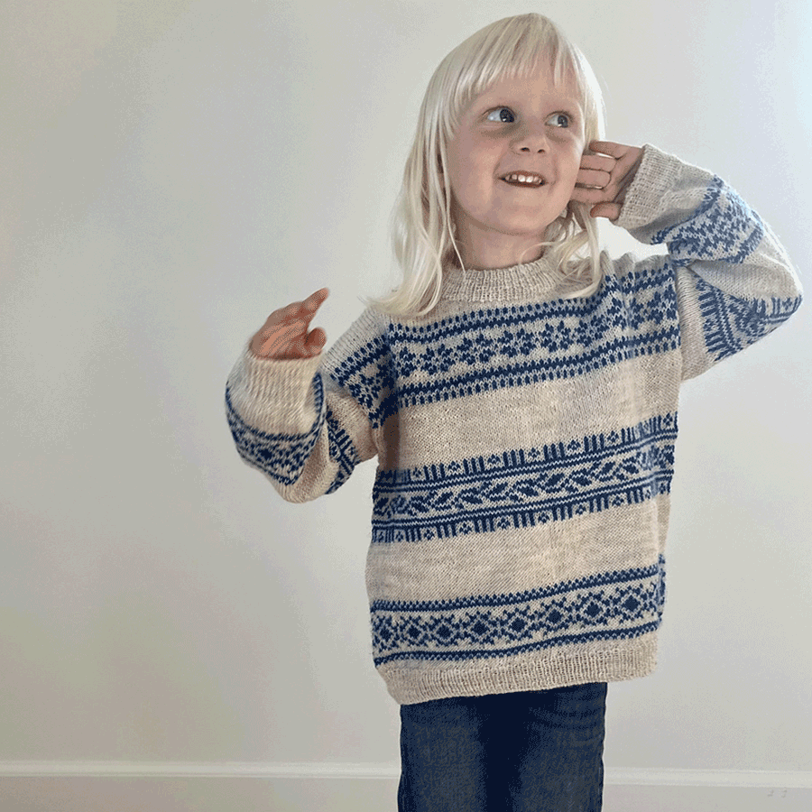 Porcelain Sweater Junior - Garnkit