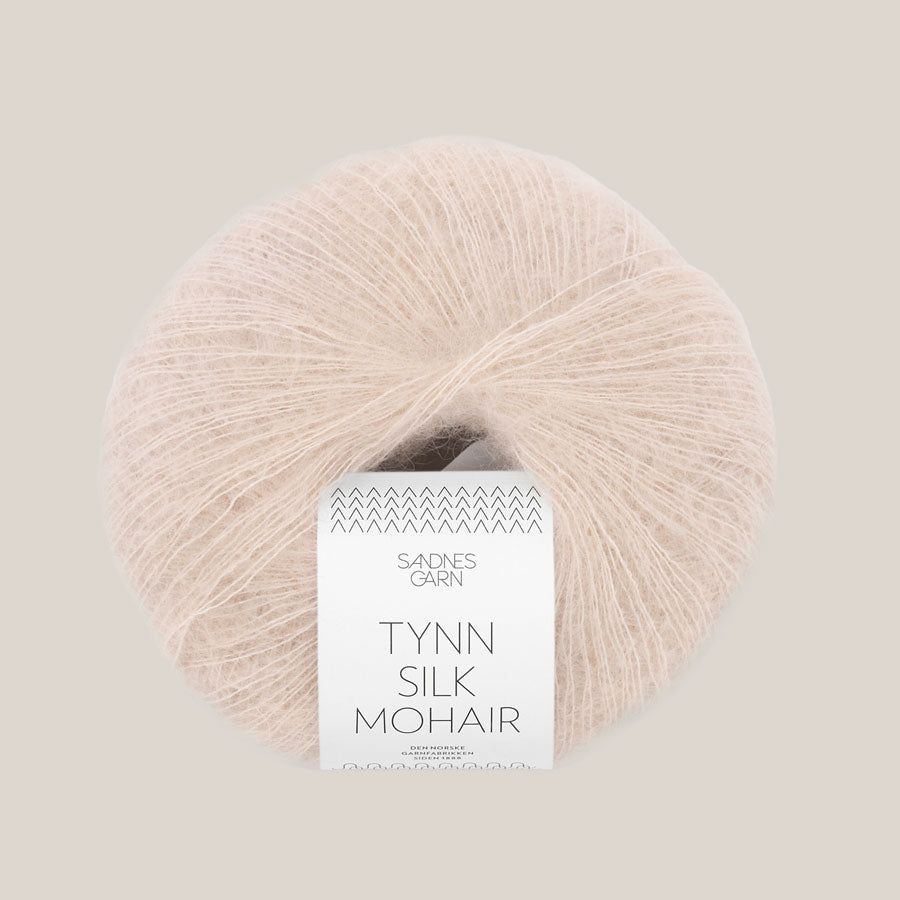 Tynn Silk Mohair fra Sandnes