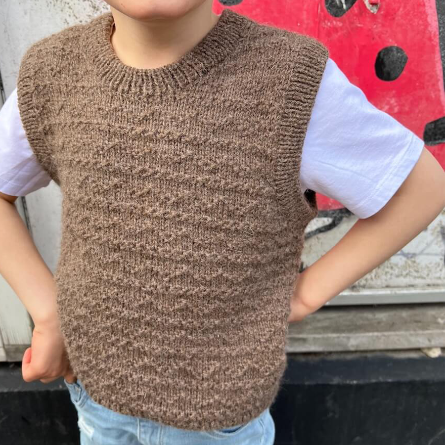 Sille Slipover Mini - Strikkekit