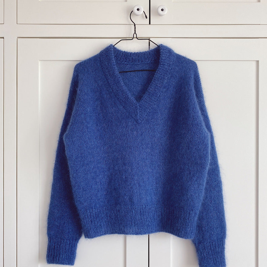 Stockholm Sweater V-Neck - Strikkekit