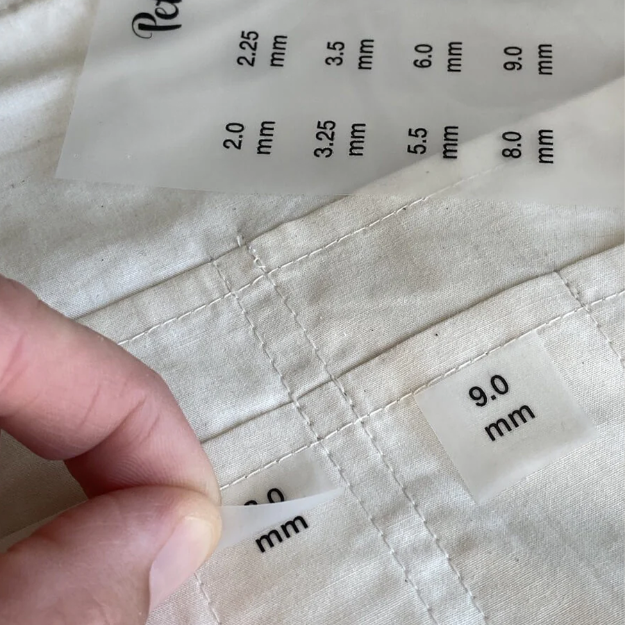 Strygemærker Til Knitter's Needle Case