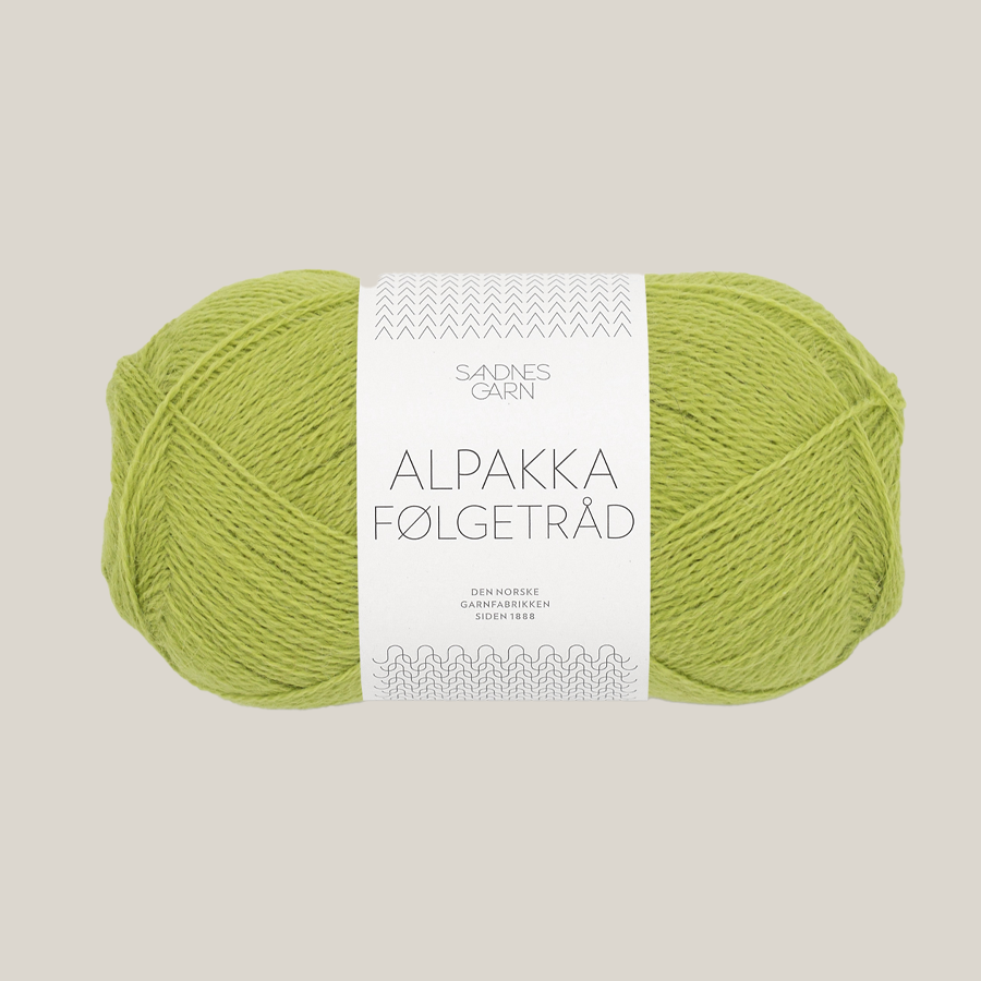 Alpakka Følgetråd fra Sandnes