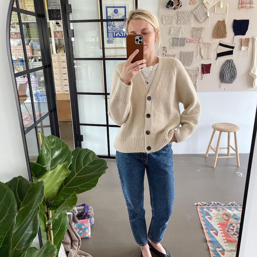 Champagne Cardigan - Garnkit #2