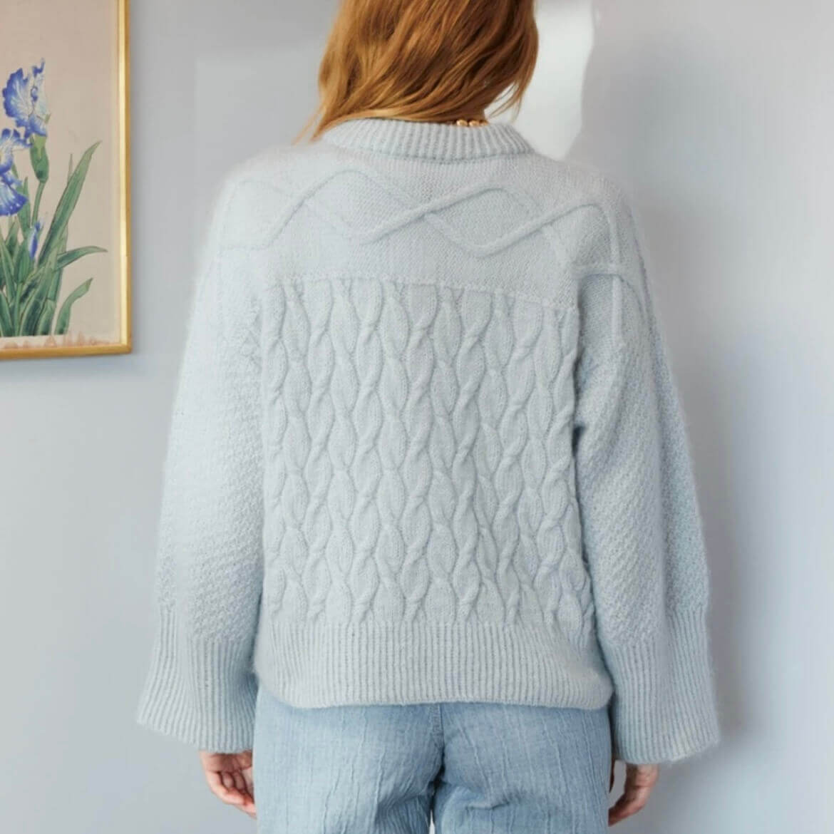 Heather Sweater, Cable Edition - Garnkit