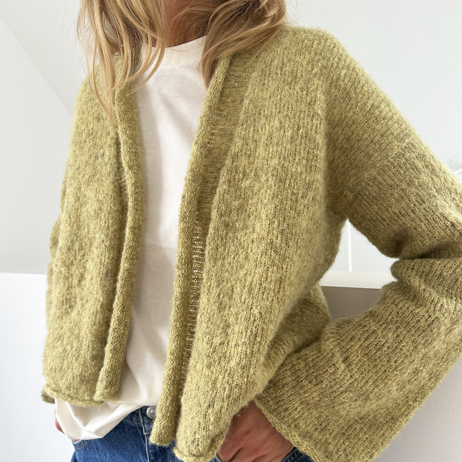 Plain Cardigan Light - Garnkit