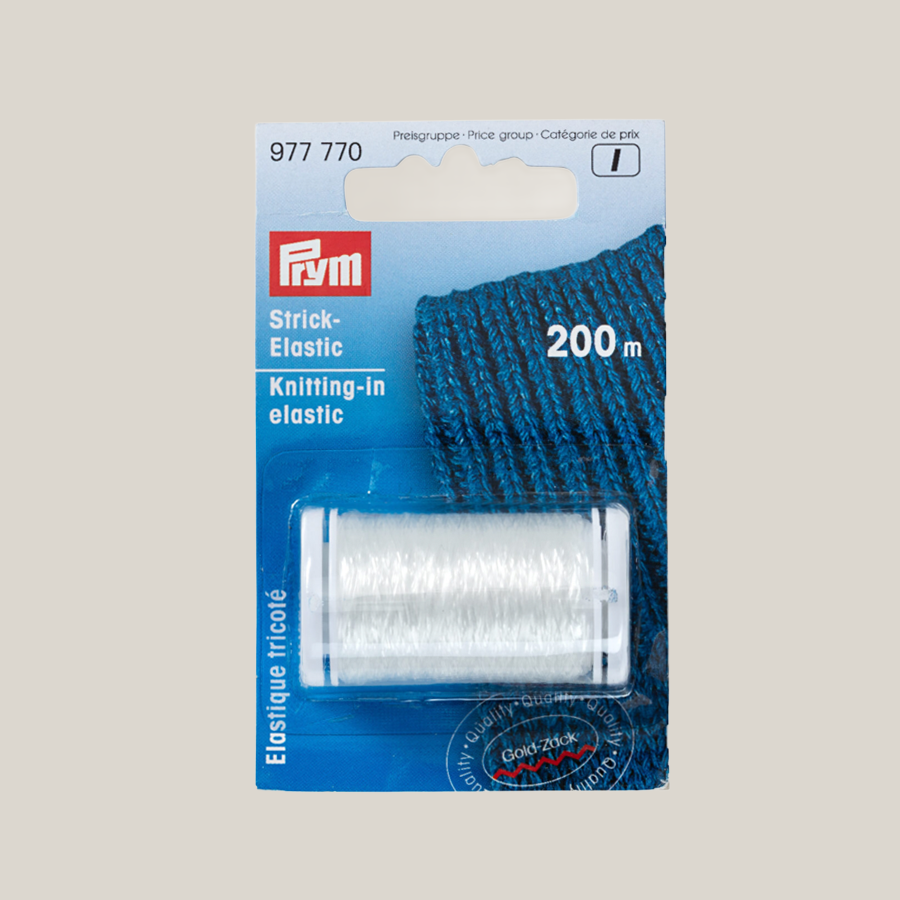 Prym Strikkeelastik Transparant