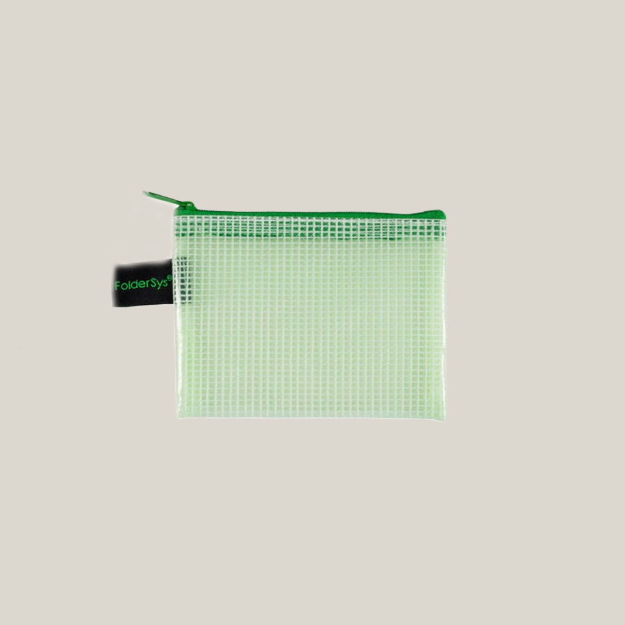 Zipper Taske Grøn - FolderSys