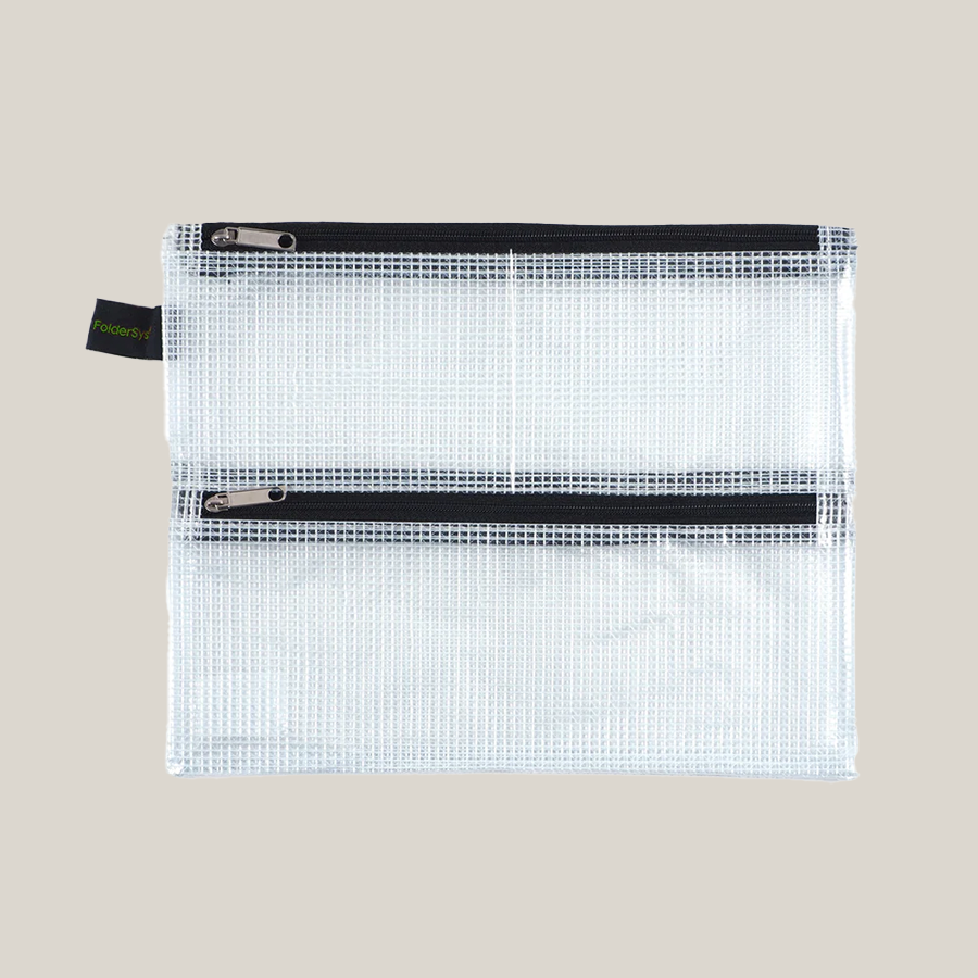Zipper Taske Multi A5 - Foldersys BEMÆRK FORUDBESTILLING