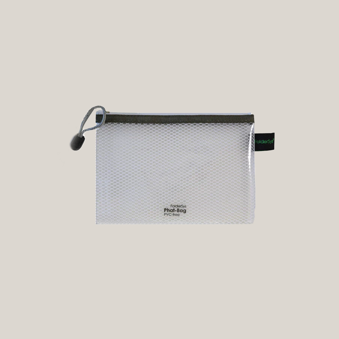 Zipper Taske Taupe - FolderSys